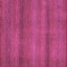 Square Abstract Purple Modern Rug, abs5523pur