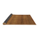 Sideview of Abstract Brown Modern Rug, abs5523brn