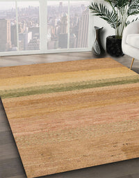 Abstract Orange Modern Rug, abs5524