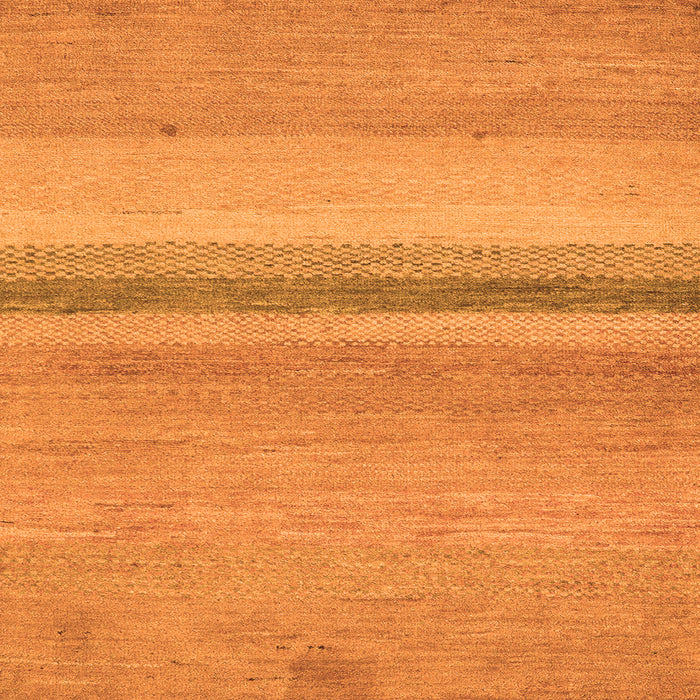 Square Abstract Orange Modern Rug, abs5524org