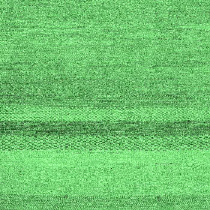Machine Washable Abstract Emerald Green Modern Area Rugs, wshabs5524emgrn