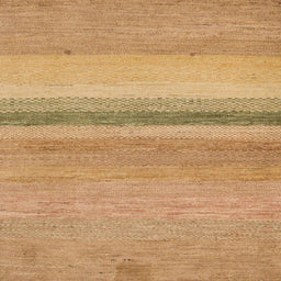 Square Machine Washable Abstract Orange Rug, wshabs5524