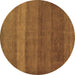 Round Machine Washable Abstract Brown Modern Rug, wshabs5525brn