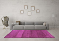 Machine Washable Abstract Purple Modern Rug, wshabs5525pur