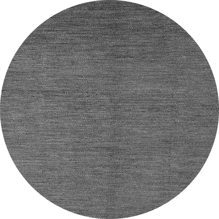 Round Abstract Gray Modern Rug, abs5526gry