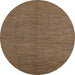 Round Abstract Red Modern Rug, abs5526