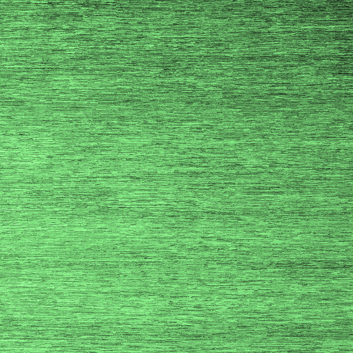 Square Machine Washable Abstract Emerald Green Modern Area Rugs, wshabs5527emgrn
