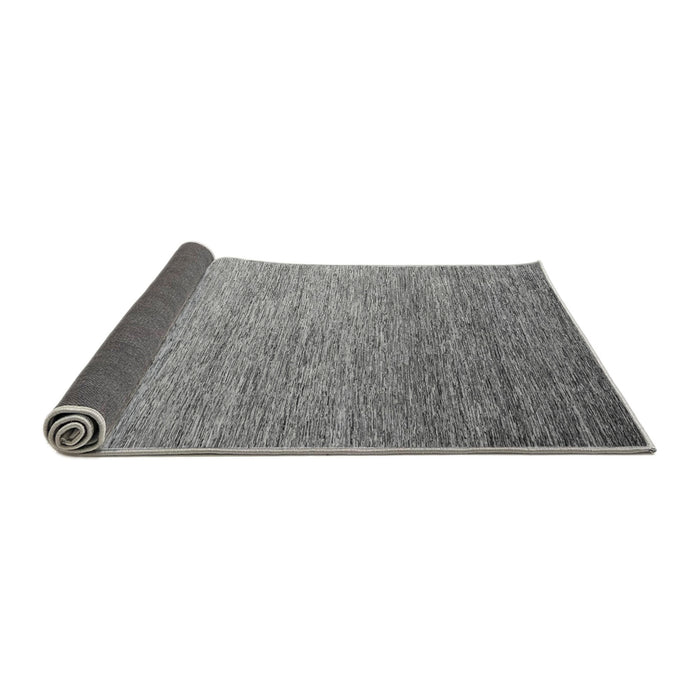 Sideview of Abstract Gray Modern Rug, abs5527gry