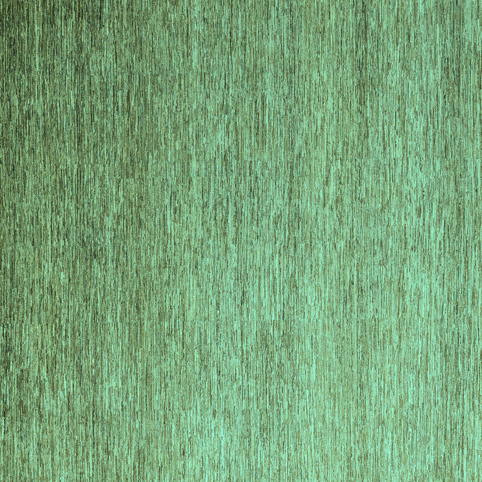 Square Machine Washable Abstract Turquoise Modern Area Rugs, wshabs5527turq