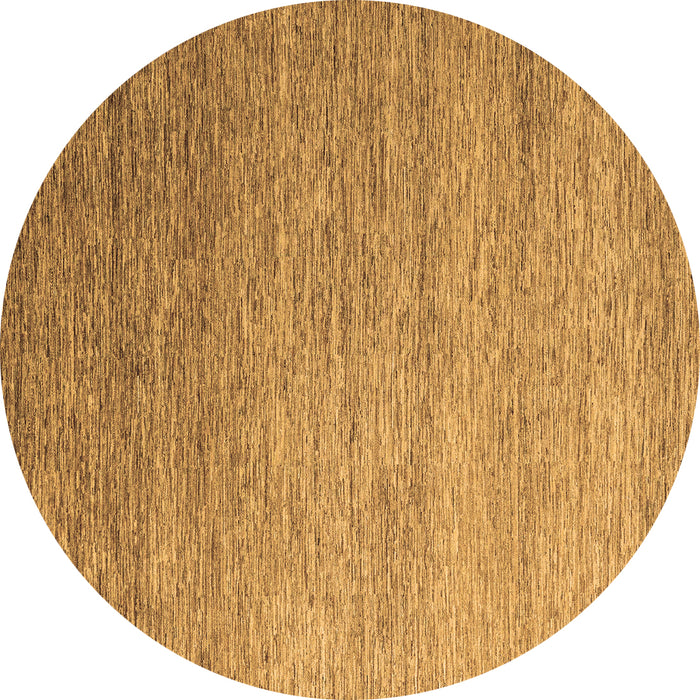 Round Abstract Brown Modern Rug, abs5527brn