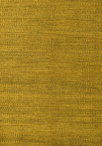 Abstract Yellow Modern Rug, abs5528yw