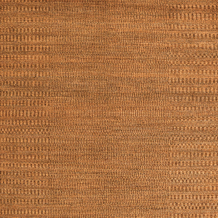 Square Machine Washable Abstract Orange Modern Area Rugs, wshabs5528org