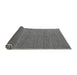 Sideview of Abstract Gray Modern Rug, abs5528gry