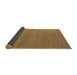 Sideview of Abstract Brown Modern Rug, abs5528brn