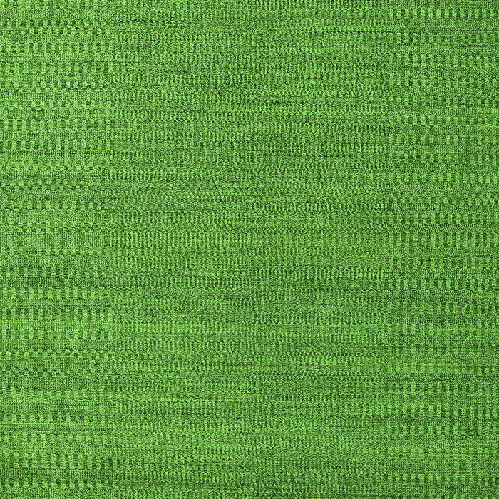 Square Machine Washable Abstract Green Modern Area Rugs, wshabs5528grn