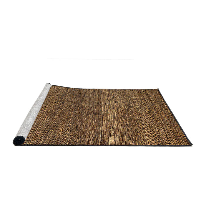 Sideview of Machine Washable Abstract Night Red Rug, wshabs5529