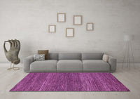 Machine Washable Abstract Purple Modern Rug, wshabs5529pur