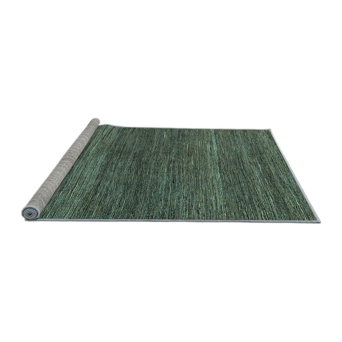 Sideview of Machine Washable Abstract Light Blue Modern Rug, wshabs5529lblu
