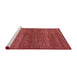 Modern Red Washable Rugs