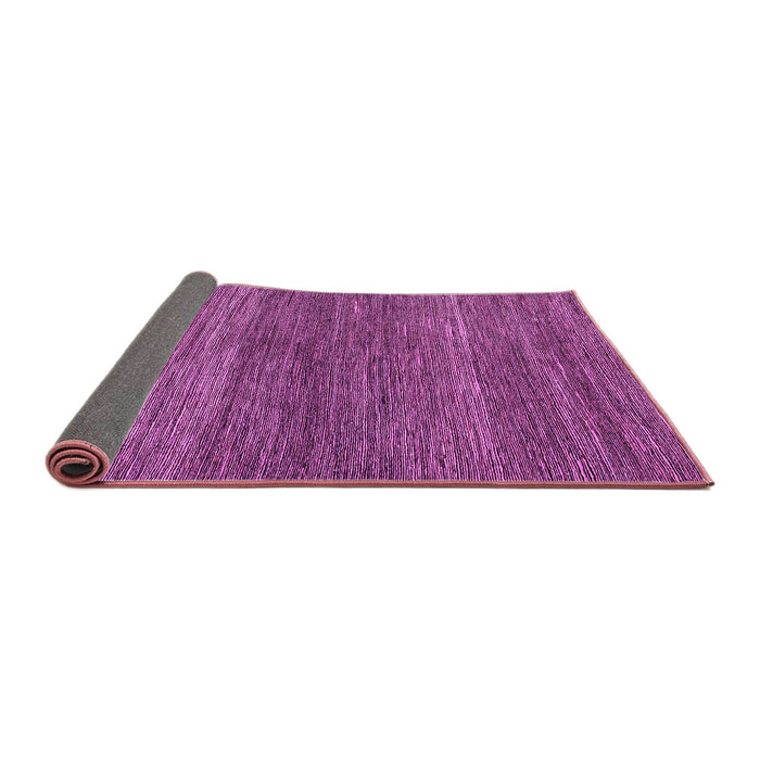 Sideview of Abstract Purple Modern Rug, abs5529pur