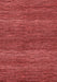 Abstract Red Modern Area Rugs