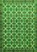 Abstract Green Modern Rug, abs552grn