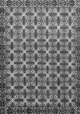 Abstract Gray Modern Rug, abs552gry