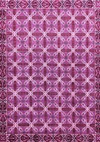 Abstract Pink Modern Rug, abs552pnk