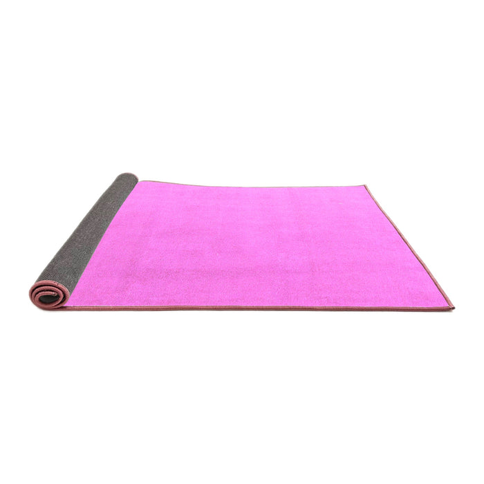 Sideview of Solid Purple Modern Rug, abs5530pur