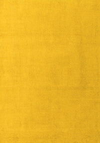 Solid Yellow Modern Rug, abs5530yw