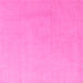 Square Solid Pink Modern Rug, abs5530pnk