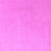Square Machine Washable Solid Purple Modern Area Rugs, wshabs5530pur