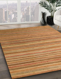 Abstract Sedona Brown Modern Rug, abs5531