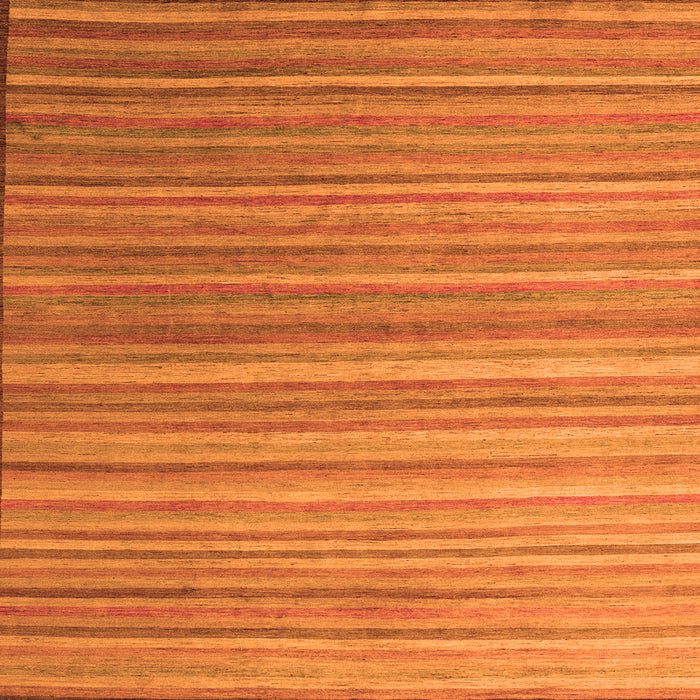 Square Abstract Orange Modern Rug, abs5531org