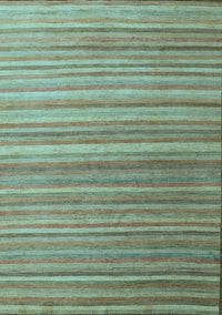 Abstract Light Blue Modern Rug, abs5531lblu