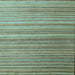 Square Abstract Light Blue Modern Rug, abs5531lblu