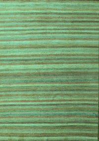 Abstract Turquoise Modern Rug, abs5531turq