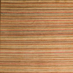 Square Abstract Sedona Brown Modern Rug, abs5531