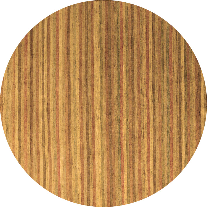 Round Machine Washable Abstract Brown Modern Rug, wshabs5531brn