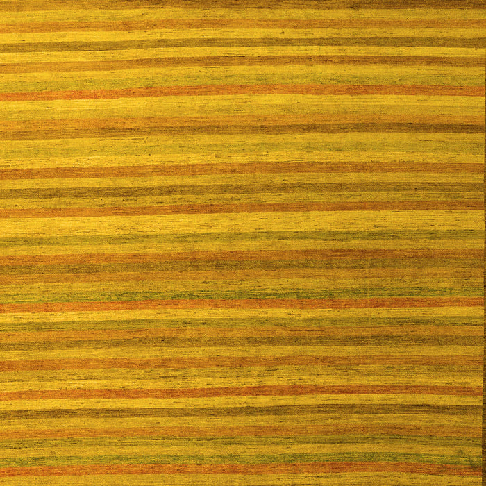 Abstract Yellow Modern Rug, abs5531yw