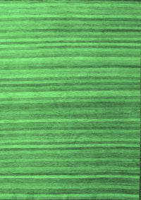 Abstract Emerald Green Modern Rug, abs5531emgrn