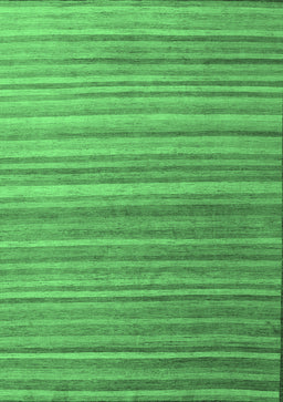 Abstract Emerald Green Modern Rug, abs5531emgrn