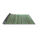 Sideview of Abstract Light Blue Modern Rug, abs5531lblu