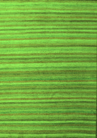 Abstract Green Modern Rug, abs5531grn