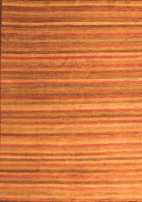 Abstract Orange Modern Rug, abs5531org