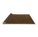 Sideview of Abstract Brown Modern Rug, abs5532brn