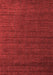 Abstract Red Modern Area Rugs