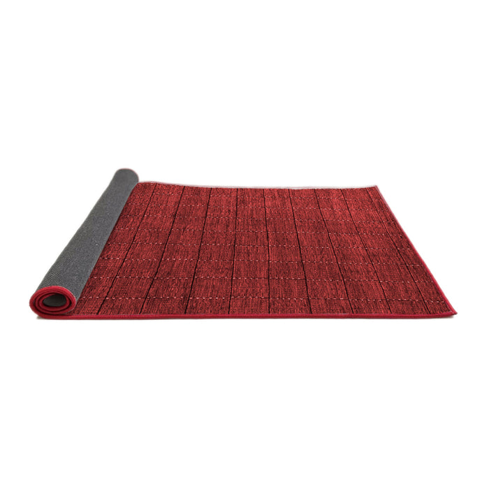 Abstract Red Modern Area Rugs