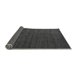 Sideview of Abstract Gray Modern Rug, abs5532gry
