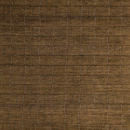 Square Machine Washable Abstract Bakers Brown Rug, wshabs5532